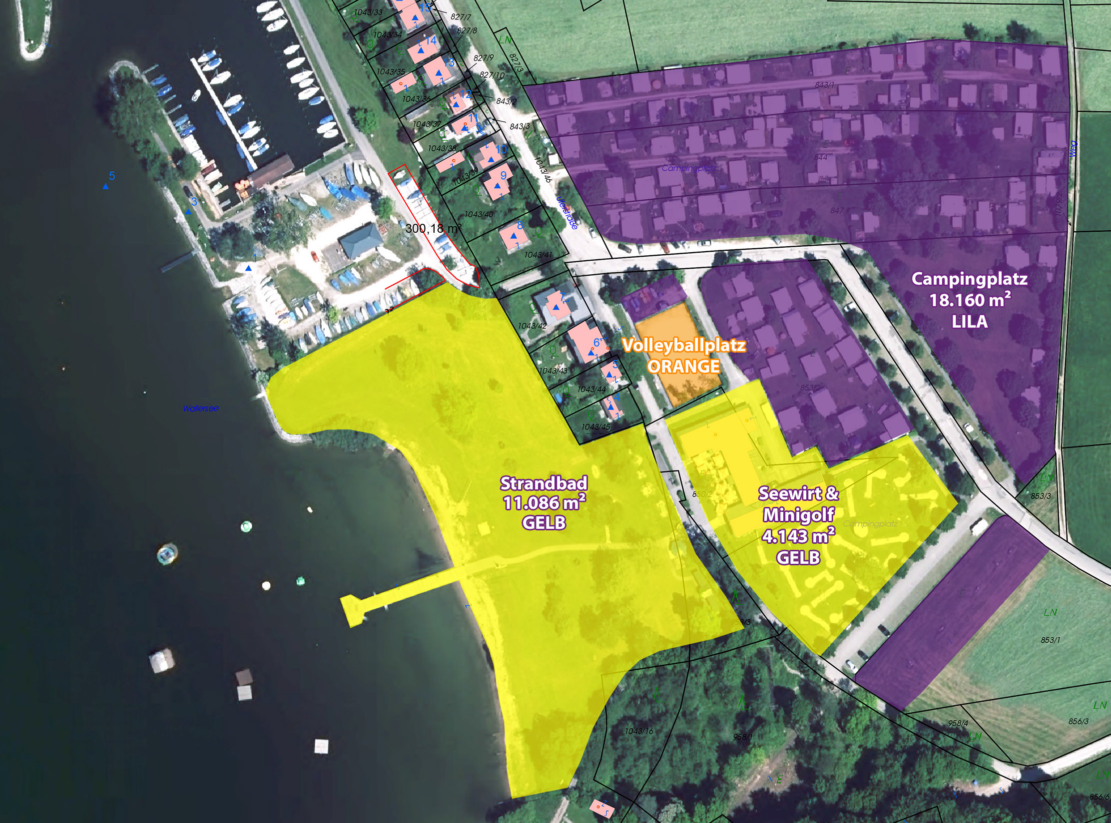 Lageplan Ist-Zustand